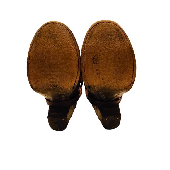 Rancho Women's Distressed Durango Style Platform heel boots - Picture 6 of 6